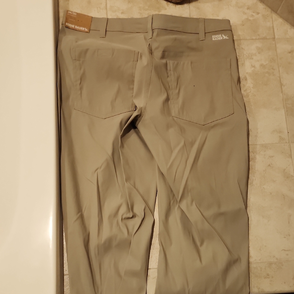 Eddie Bauer Men's Khaki Chinos